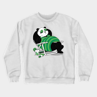 Summer Panda Crewneck Sweatshirt